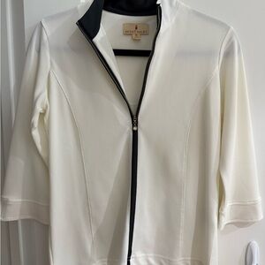 sport haley golf jacket white